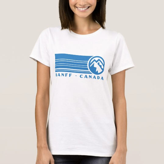 Banff Canada TShirt Ladies